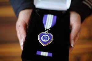 Former LAPD officer Jan McGaff was recently awarded The Purple Heart for law enforcement for a shooting incident that ended his career in the 1970s. / Submitted by Jan McGaff