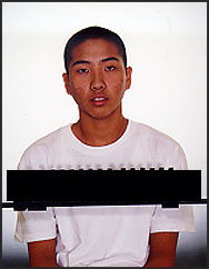 Richard James Kim in an earlier LAPD booking shot. 