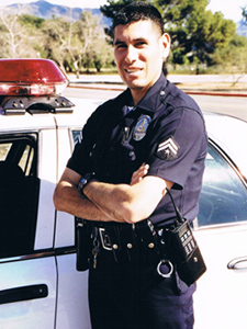 Sgt. Larry Martinez of the Foothill Division of the Los Angeles Police Department