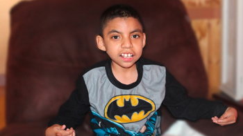 A photo of 9-year-old Giovanni from his GoFundMe.com page.